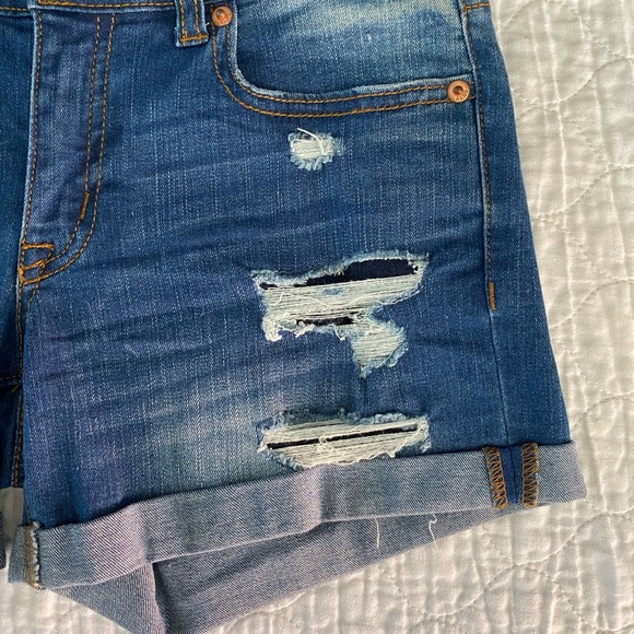 Midi Aeropostale Denim Shorts - Picture 2 of 5